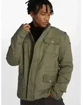 funktionale Brandit Herren Jacke Rei&szlig;verschluss Taschen mit Baumwolle Khaki -...