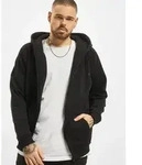 bequemer URBAN CLASSICS Herren Hoodie Kordelzug Rei&szlig;verschluss 380 g/m2 mit