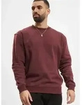 bequemes URBAN CLASSICS Herren Sweatshirt 380 g/m2 mit Baumwolle Bordeaux-Rot - M