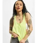 bequemes Urban Classics Damen T-Shirt 140 g/m2 mit Baumwolle Neon-Gelb - XS