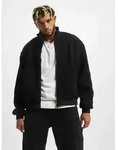 l&auml;ssige Urban Classics Herren Jacke Rei&szlig;verschluss Taschen 700 g/m2 Schwarz - XXL