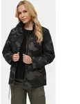 l&auml;ssige Brandit Damen Jacke Rei&szlig;verschluss Taschen Camouflage - 4XL