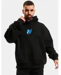 moderner Mister Tee Unisex Hoodie Kordelzug Rippb&uuml;ndchen 460 g/m2 mit Baumwolle