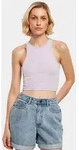 l&auml;ssiges Urban Classics Damen T-Shirt Stretch 180 g/m2 mit Baumwolle Violett -...