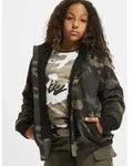 l&auml;ssige Brandit Herren Jacke Rei&szlig;verschluss Klettverschluss Camouflage -...