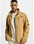 schlichte Brandit Herren Jacke Rei&szlig;verschluss Taschen Beige - XL
