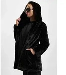 moderne Urban Classics Damen Jacke Kapuze 420 g/m2 Schwarz - L