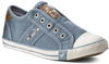 Große Größen: Slip-On Sneaker, himmelblau, Gr.38