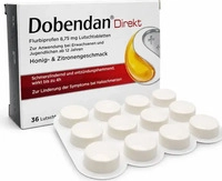 PZN-DE 16503513, Dobendan Direkt Flurbiprofen 8,75 mg Lutschtabl. 36 St