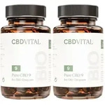 2x CBD Vital Pure 9 5% Kapseln 2x60 St