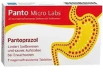 Panto Micro Labs 20 mg msr.Tabl.bei Sodbrennen 14 St Tabletten magensaftresistent