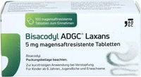 PZN-DE 18026572, Zentiva Bisacodyl Adgc Laxans 5 mg magensaftres.Tabletten 100 St