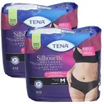Tena Silhouette plus M black Inkontinenz Pants 2x12 St Inkontinenzslip