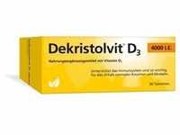 PZN-DE 10818598, Dekristolvit D3 4000 I.e. Tabletten 90 St, Grundpreis: &euro;...