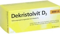 PZN-DE 10818598, Dekristolvit D3 4000 I.e. Tabletten 90 St, Grundpreis: &euro;...