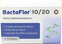 PZN-DE 01124690, Bactoflor 10/20 Kapseln 100 St, Grundpreis: &euro; 0,37 / St&uuml;ck
