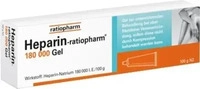 PZN-DE 03892335, Heparin-Ratiopharm 180.000 I.e. Gel 100 g, Grundpreis: &euro; 340,30