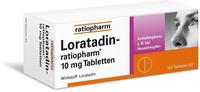PZN-DE 00142912, LORATADIN-ratiopharm 10 mg Tabletten 100 St, Grundpreis: &euro; 0,19
