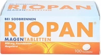 PZN-DE 00749318, Riopan Magen Tabletten Kautabletten 100 St, Grundpreis: &euro; 0,24