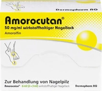 PZN-DE 10050559, Amorocutan 50 mg/ml wirkstoffhaltiger Nagellack 6 ml