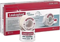 PZN-DE 15190905, Leukoplast Skin Sensitive 2,5 cmx2,6 m o.Schutzr. 12 St Pflaster,