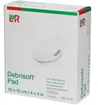 Debrisoft Pad 10x10 cm steril 5 St Kompressen