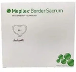 Mepilex Border Sacrum Schaumverb.22x25 cm steril 5 St Verband