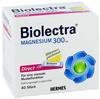 Biolectra Magnesium 300 mg Direct Zitrone Sticks 40 St Pellets
