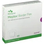 Mepilex Border Flex Schaumverb.haft.12,5x12,5 cm 10 St Verband