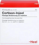 PZN-DE 01813604, Heel Cortison Injeel Ampullen 10 St, Grundpreis: &euro; 2,- / St&uuml;ck