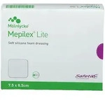 Mepilex Lite Schaumverband 7,5x8,5 cm steril 5 St Verband
