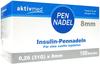 GlucoCheck Pennadeln für eine sichere Insulininjektion (8 mm) 1 St Kanüle