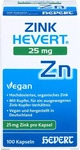 PZN-DE 19885159, Zink Hevert 25 mg Kapseln 100 St, Grundpreis: &euro; 0,14 / St&uuml;ck