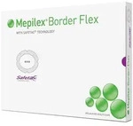 Mepilex Border Flex Schaumverb.haft.10x10 cm 5 St Verband