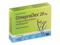 Omepradex 20 mg magensaftresistente Hartkapseln 14 St Magensaftresistente