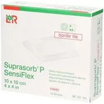 Suprasorb P SensiFlex border lite 10x10cm 10 St Verband