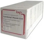 Lophakomp Procain 2 ml Injektionsl&ouml;sung 50x2
