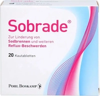 PZN-DE 16015707, Sobrade Kautabletten 20 St, Grundpreis: &euro; 0,32 / St&uuml;ck