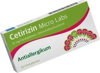 PZN-DE 19249274, No Brand Cetirizin Micro Labs 10 mg Filmtabletten 20 St, Grundpreis: