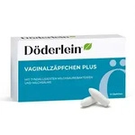 D&ouml;derlein Vaginalz&auml;pfchen Plus Milchs&auml;ure+Laktobaz 10 St Vaginalsuppositorien