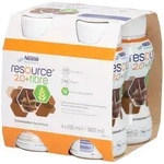 Resource 2.0+fibre Schokolade 4x200 ml Fl&uuml;ssigkeit