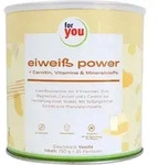 FOR YOU eiwei&szlig; power Vanille Pulver 750 g