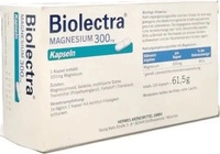 PZN-DE 00172333, Biolectra Magnesium 300 mg Kapseln 100 St, Grundpreis: &euro; 0,28 /