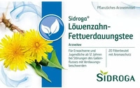 PZN-DE 03018182, Sidroga L&ouml;wenzahn Tee Filterbeutel 20x1,5 g, Grundpreis: &euro;