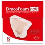Dracofoam Haft Schaumstoff Wundaufl.5x5 cm 10 St Verband