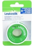 Leukosilk 1,25 cmx5 m Blisterkarte 1 St Pflaster