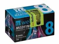 Wellion Medfine plus Pen-Nadeln 8 mm 100 St Kanüle