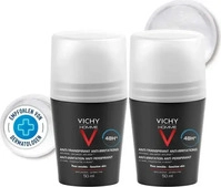 PZN-DE 08441910, Vichy Homme Deo Roll-on f&uuml;r sensible Haut 48h DP 2x50 ml...