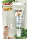 Nuby Citroganix Tandgel + Vingertandenborstel 20 g Zahngel
