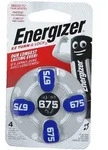 Energizer H&ouml;rger&auml;tebatterie 675 4 St Batterien
